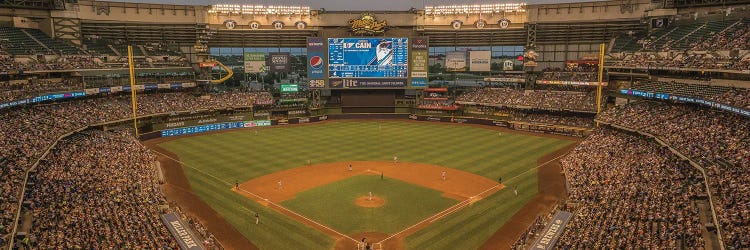 Baseball Game At Miller Park, Milwaukee, Wisconsin, USA I