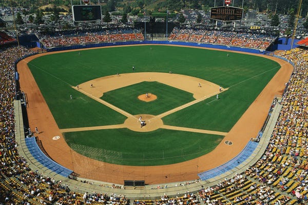 Los Angeles: Dodger Stadium by Panoramic Images