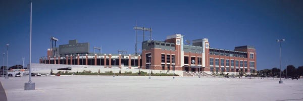 Wisconsin: Facade Of Lambeau Field II, Green Bay, Wisconsin, USA by Panoramic Images