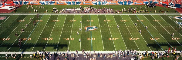 Miami: Full Field View, Upper Level, Pro Player, Dolphins Vs Bills, 12/05/2004 by Panoramic Images