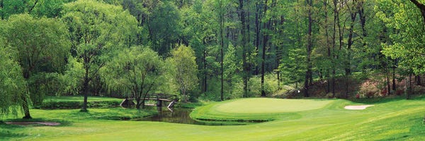 Maryland: Golf Course, Baltimore County, Maryland, USA by Panoramic Images