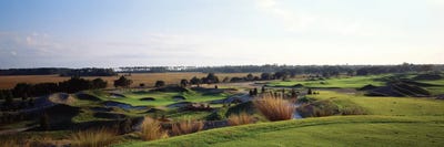 Golf Course, Cassique Golf Course, Johns Island, South Carolina, USA by Panoramic Images framed canvas print