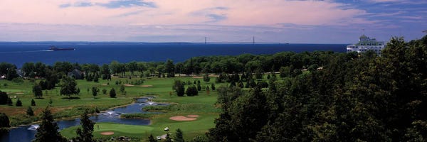 Golf Course, Mackinac Island, Michigan, USA