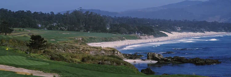 Golf Course, Pebble Beach Golf Course, Pebble Beach, Monterey County, California, USA by Panoramic Images wall art