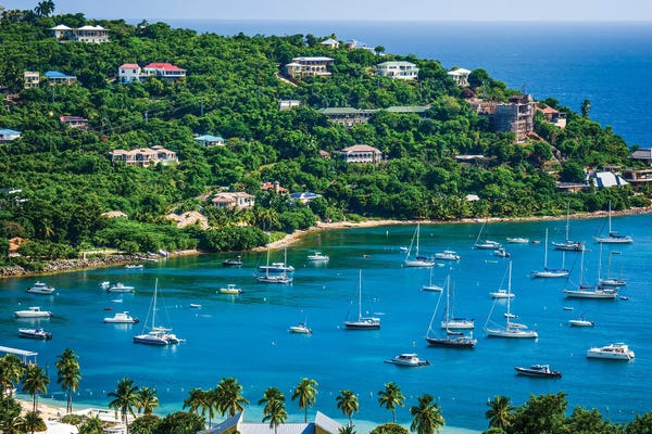 Harbors: Great Cruz Bay, St John, US Virgin Islands by Panoramic Images