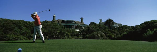 Golf Courses: Ocean Course, Kiawah Island Golf Resort, Kiawah Island, Charleston County, South Carolina, USA by Panoramic Images