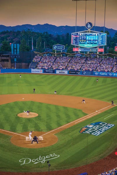 Massachusetts: World Series Game Between LA Dodgers And Boston Red Sox - October 26, 2018 - Dodger Stadium by Panoramic Images