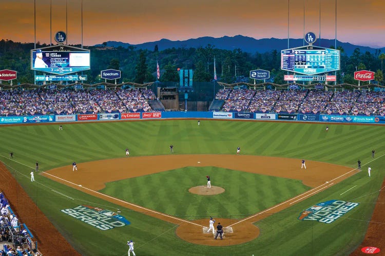 La Dodgers Defeat Boston Red Sox 3-2 In Game 3 - October 26, 2018 - Dodger Stadium, Los Angeles, California, USA