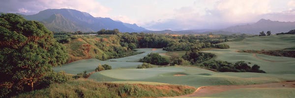 Kauai: Princeville Golf Course Kauai Island Hi by Panoramic Images