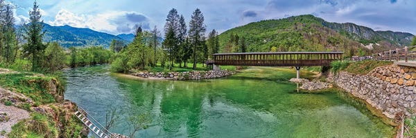 Slovenia: Sava Bohinjka River, Polje, Bohinj, Slovenia by Panoramic Images