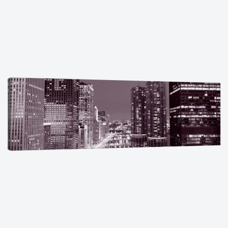 Wacker Drive, River, Chicago, Illinois, USA Canvas Print #PIM1666} by Panoramic Images Canvas Wall Art