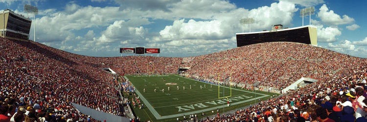 Spectators Watching Football Match At A Stadium, Tampa Bay, Florida, USA