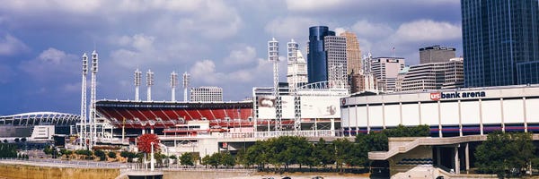 Ohio: Stadium In A City, U.S. Bank Arena, Cincinnati, Ohio, USA by Panoramic Images