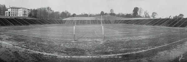 Washington, D.C.: Brookland Stadium I, The Catholic University Of America, Washington, D.C. Nov. 1924 by Panoramic Images
