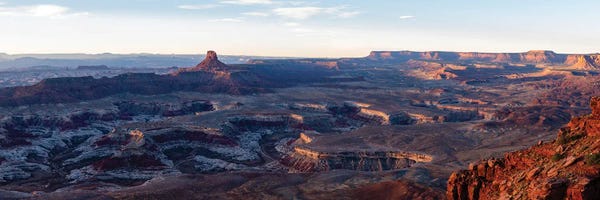 Canyons: Sunrise At Canyonlands National Park, Glen Canyon National Recreation Area, Utah, USA by Panoramic Images