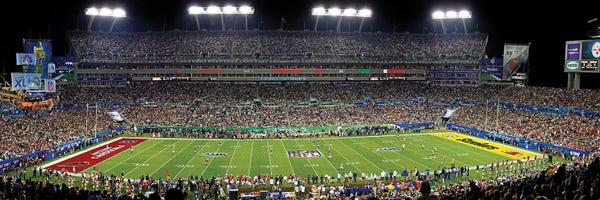 Super Bowl Game 2009, Raymond James Stadium, Tampa Bay, Florida, USA
