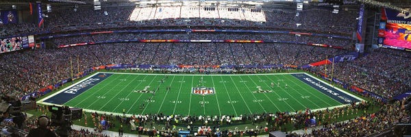 Arizona: Super Bowl Game 2015, University Of Phoenix Stadium, Arizona, USA by Panoramic Images