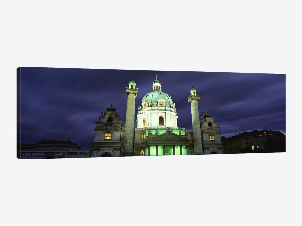 AustriaVienna, Facade of St. Charles Church by Panoramic Images 1-piece Art Print