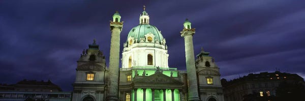Domes: AustriaVienna, Facade of St. Charles Church by Panoramic Images