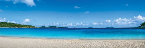 US Virgin Islands: Trunk Bay, Virgin Islands National Park, St John, Us Virgin Islands by Panoramic Images