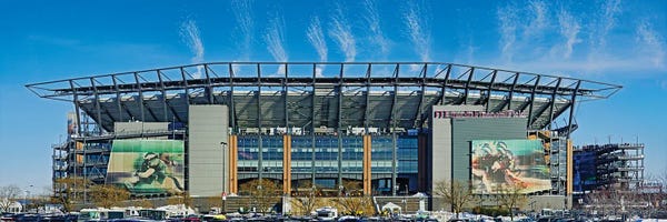 View Of Football Stadium, Lincoln Financial Field, Philadelphia Eagles, Philadelphia, Pennsylvania, USA