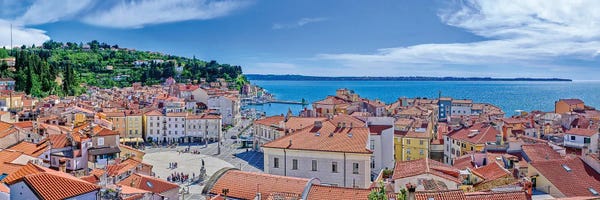 Slovenia: Village Of Piran, Slovenia by Panoramic Images