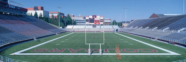 Washington: Washington State University Football Stadium, Pullman, Washington by Panoramic Images