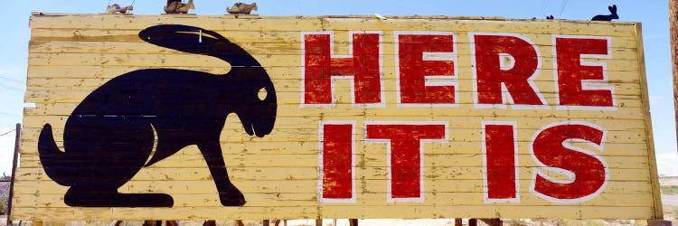 Jack Rabbit Trading Post Sign Joseph City AZ