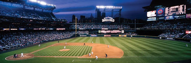 Baseball Match Between Mariners Vs Angels In Safeco Field, Seattle, Washington State, USA