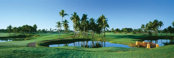 Golf Courses: Golf Course, Isla Navidad, Mexico by Panoramic Images