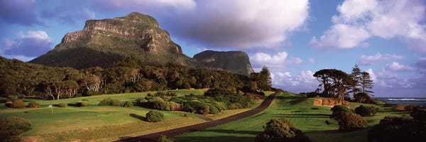 Australia: Golf Course, Lord Howe Island, New South Wales, Australia by Panoramic Images
