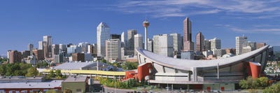 Saddldome, Calgary, Alberta, Canada by Panoramic Images canvas print