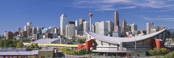 Alberta: Saddldome, Calgary, Alberta, Canada by Panoramic Images