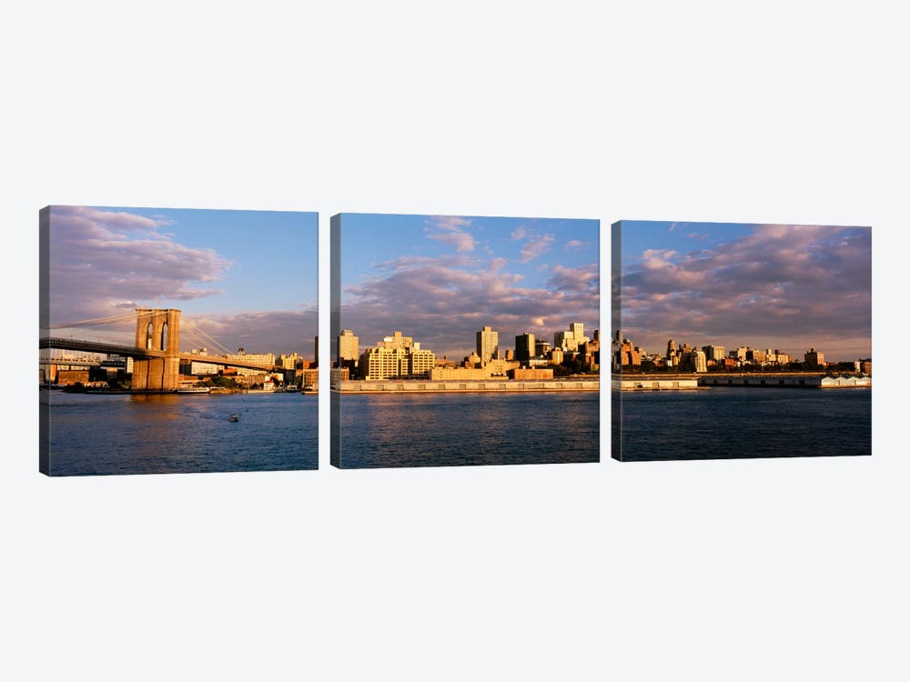 Brooklyn HeightsNYC, New York City, New York State, USA by Panoramic Images 3-piece Art Print