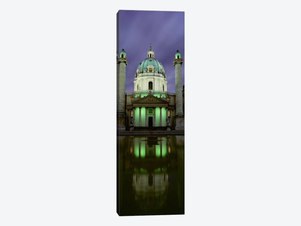 AustriaVienna, Facade of St. Charles Church by Panoramic Images 1-piece Canvas Art Print