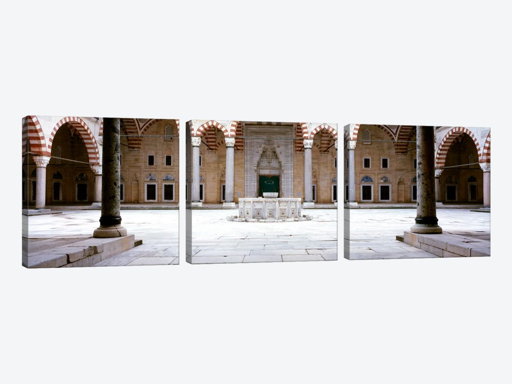 TurkeyEdirne, Selimiye Mosque by Panoramic Images 3-piece Canvas Artwork