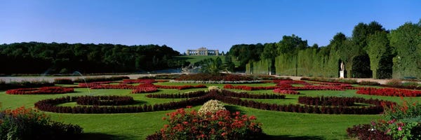 Vienna: Schonbrun Gardens Vienna Austria by Panoramic Images