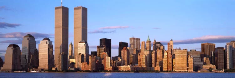 Skyscrapers in a cityWorld Trade Center, Manhattan, New York City, New York State, USA