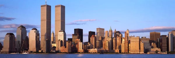 Manhattan: Skyscrapers in a cityWorld Trade Center, Manhattan, New York City, New York State, USA by Panoramic Images