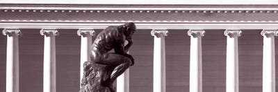 Rodin SculptureSan Francisco, California, USA by Panoramic Images framed canvas print