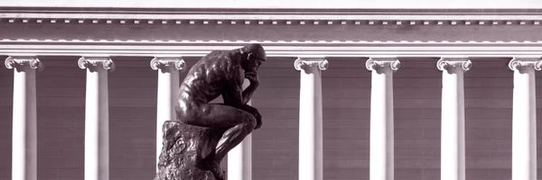 The Thinker: Rodin SculptureSan Francisco, California, USA by Panoramic Images