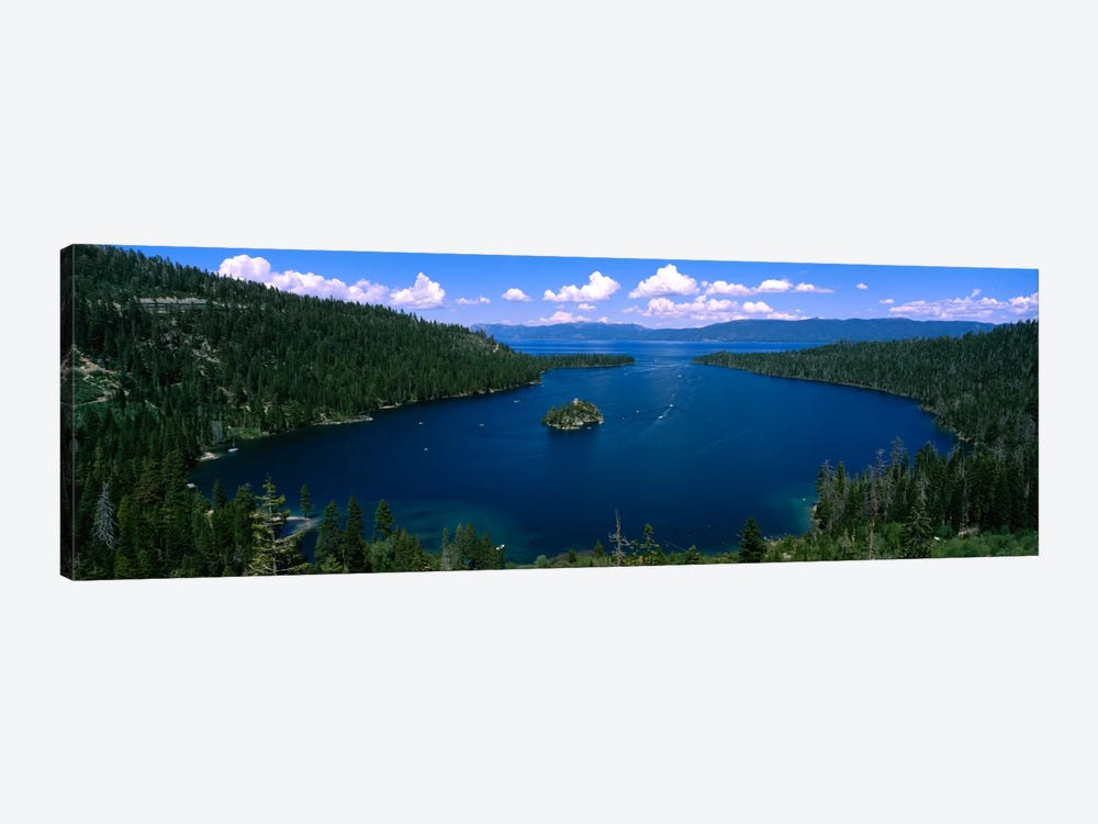 Fannette Island, Emerald Bay, Lake Tahoe, California, USA by Panoramic Images 1-piece Canvas Artwork