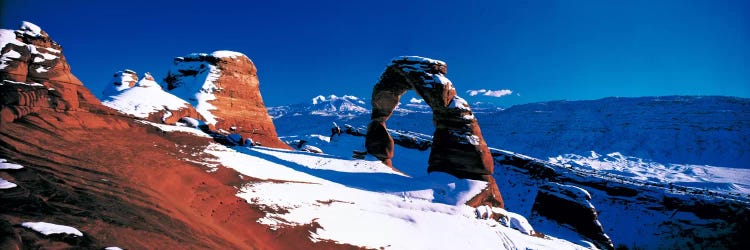 Delicate Arch In Winter, Arches National Park, Utah, USA