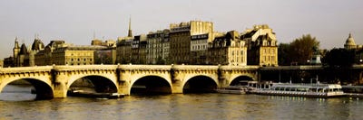 Pont Neuf With Ile de la Cite In The Background, Paris, Ile-de-France, France by Panoramic Images canvas print