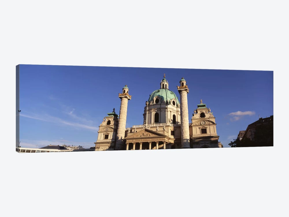 Austria, Vienna, Facade of St. Charles Church by Panoramic Images 1-piece Art Print