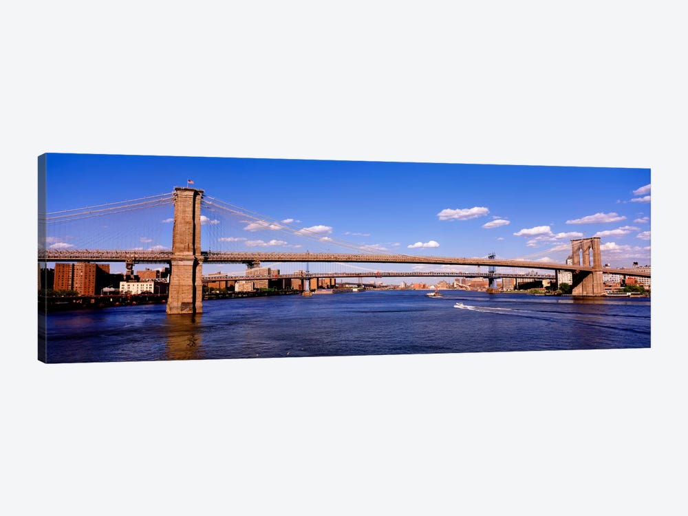 Brooklyn Bridge, NYC, New York City, New York State, USA by Panoramic Images 1-piece Art Print