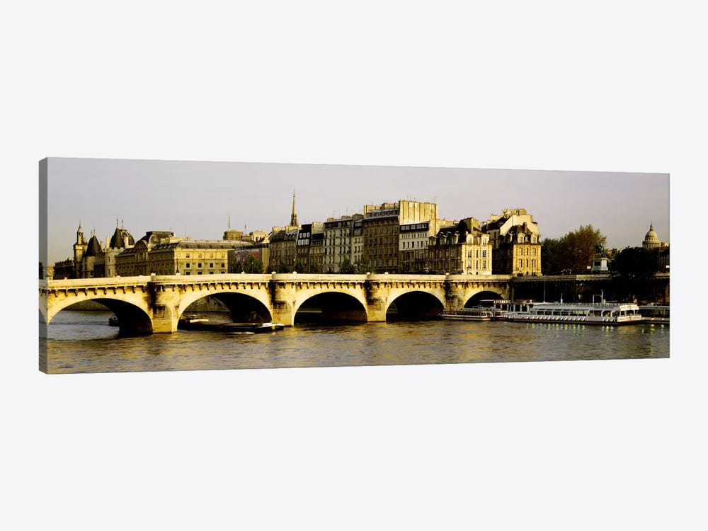 Pont Neuf With Ile de la Cite In The Background, Paris, Ile-de-France, France by Panoramic Images 1-piece Canvas Wall Art