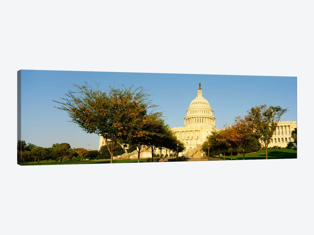 Capitol Building, Washington DC, District Of Columbia, USA by Panoramic Images 1-piece Canvas Wall Art