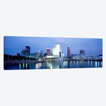 Rock And Roll Hall Of Fame, Cleveland, Ohio, USA Canvas Print #PIM1739} by Panoramic Images Canvas Art Print