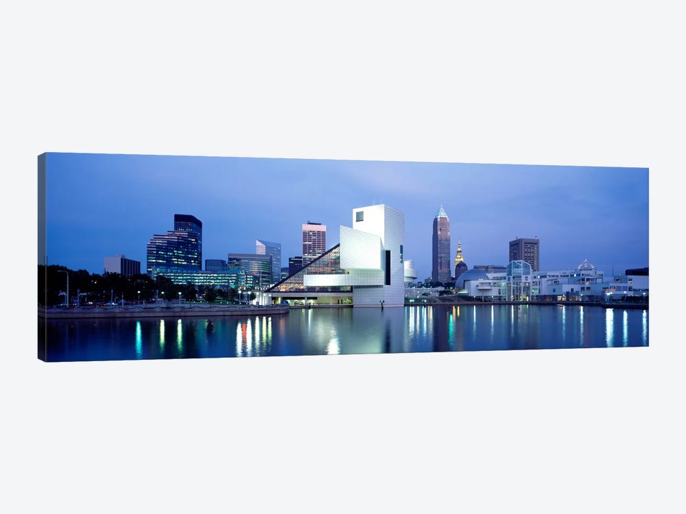 Rock And Roll Hall Of Fame, Cleveland, Ohio, USA 1-piece Canvas Print